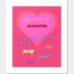 Jennifer Posters and Art